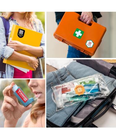 DISONCARE Medical Stickers | QR Code First Aid Tags | Online Medical Profile Display - Buy Online on GoSupps.com