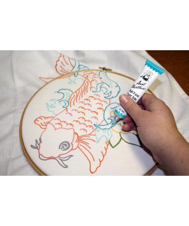 Aunt Martha's Ballpoint Embroidery Paint Primary Colors 8-Pack - 1 Ounce Each - Buy Online on GoSupps.com