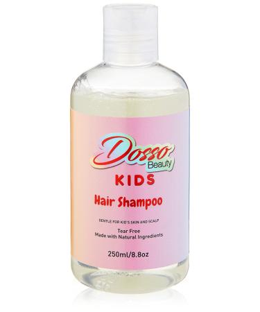 Kids Shampoo/Body Wash All-Natural Ingredients Detangling Safe For Sensitive Skin 250ml/8.8oz