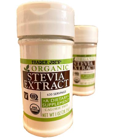 Trader Joe's Stevia Extract 2 Pack - Natural Sweetener for Sugar-Free Recipes - Buy Online on GoSupps.com