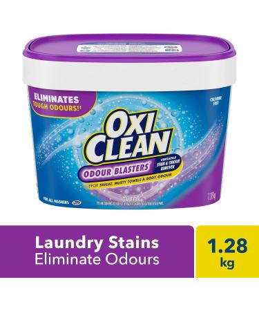 OxiClean Odour Blasters Powder (1.28-kg) + OxiClean MaxForce Laundry Stain Remover Spray (354 mL) Laundry Detergent+ Spray 354-ml - Buy Online on GoSupps.com
