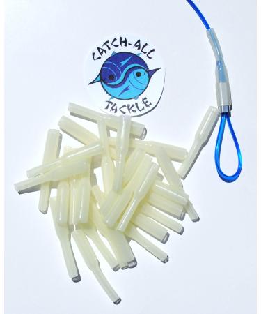 Catch All Tackle Glow Crimp Protectors Deep Drop Rigs 25 Pieces