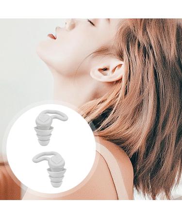 YOXIER Sound Insulation Earplugs 1 Pair Dolphin Sleeping Noise Canceling Waterproof 40db Reduction Portable Hygienic Storage White Grey B B White Grey - Buy Online on GoSupps.com