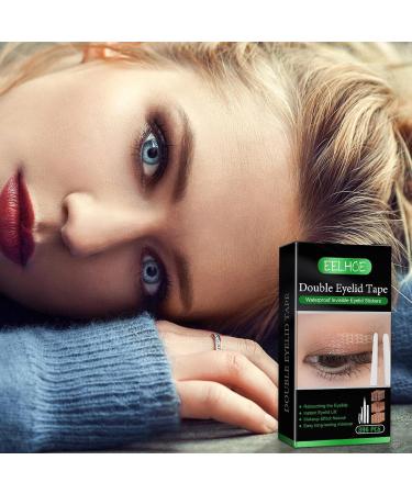 Double Eyelid Tape - Invisible Sticker Strips with Fork Rods Tweezers | Instant Eye Lift Eyelid Lifter Eye Tape for Droopy Eyes Fanelod - Buy Online on GoSupps.com