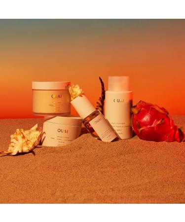 OUAI St. Barts Hair and Body Mist - Tropical-Scented Hair Perfume and Body Spray - Notes of Dragonfruit Orange Blossom Tuberose & Musk (3.3 Fl Oz) - Buy Online on GoSupps.com