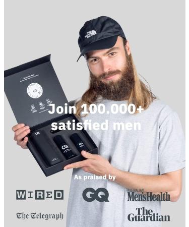 Copenhagen Grooming Beard Growth Kit - Beard Roller, Cleanser, Activator Serum, Oil & Comb for Men - 50 Days Supply - Buy Online on GoSupps.com