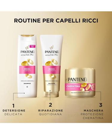  Pantene Pantene Ricci Perfect Gift Set: Shampoo 250ml Balm 200ml Mask 300ml Styling Cream 235ml - Buy Online on GoSupps.com