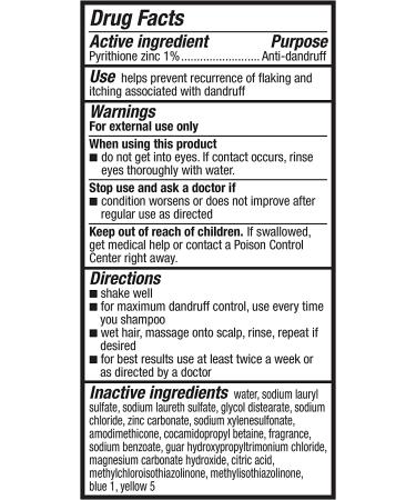 Amazon Basics 2-in-1 Dandruff Shampoo & Conditioner, Green Apple Scent - 14.2 Fl Oz (Pack of 1) - Buy Online on GoSupps.com