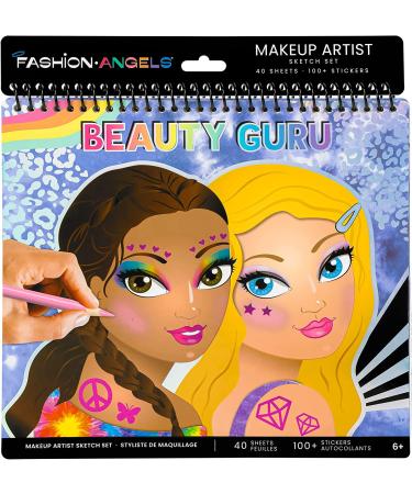 Fashion Angels Makeup & Hair Design Sketch Portfolio (11452) for Ages 6 and Up - Buy Online on GoSupps.com