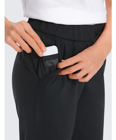 CRZ YOGA Women's Tall 29 4-Way Stretch Golf Pants - Black, Large - Buy Online on GoSupps.com