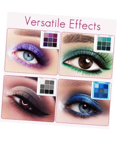 VINTORKY 4 Pcs Eye Shadow Palette Bright Eyeshadow Palette Eye Makeup Palette Eye Shadow Plate Plastic - Buy Online on GoSupps.com