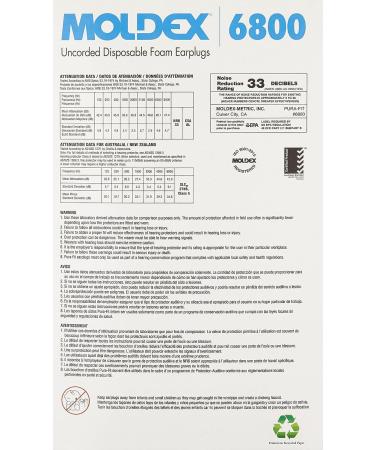 MLX6800 - Pura-Fit Single-Use Earplugs - Buy Online on GoSupps.com