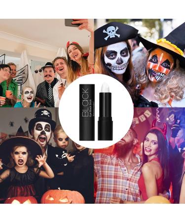 Drip Stick Eyeblack Sporting Eye Stick Football Colored Eye Black | Cream Sporting Face Paint for Baseball Softball Football Professional Halloween SFX Makeup Cosplay Pochy Black Eye Cream White - Buy Online on GoSupps.com