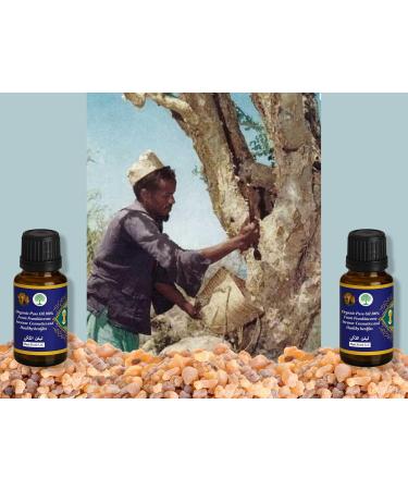 Frankincense Carterii Essential Oil 100% Pure & Organic Therapeutic Grade Aromatherapy Oil | Wild Harvested from East Africa | for Diffuser Massage & Skin Care 15ml - Buy Online on GoSupps.com