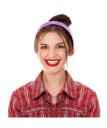 SIQUK 14-Piece Satin Headbands - Colorful 1 inch DIY Craft Headbands for Women and Girls - Buy Online on GoSupps.com