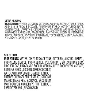 Buy Jergens Ultra Healing Body Moisturizer & SOL Tanning Serum - 21oz Lotion + 1oz Drops | Fast International Shipping - Buy Online on GoSupps.com