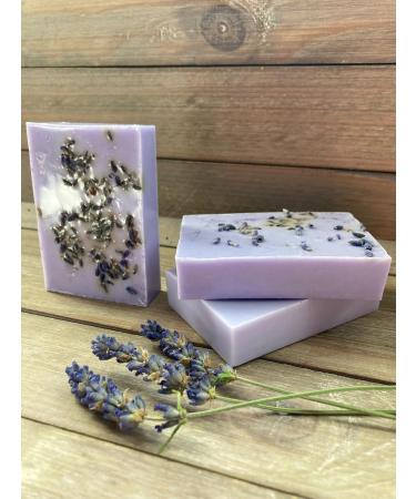 Handmade Lavender Bar Soap | Calming Gift for Her | Self Care Kit | International Shipping - Buy Online on GoSupps.com