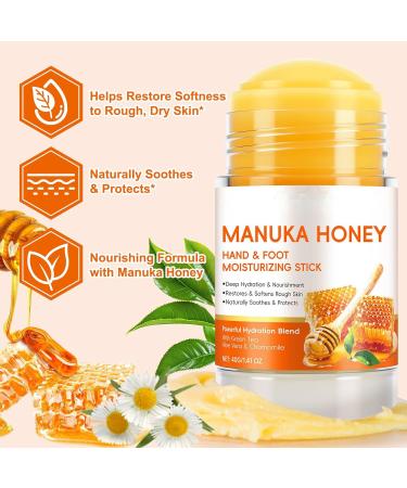 MEITREND 60 Urea cream and manuka honey foot care stick deeply caring and moisturizing improves dry feet with 2 salicylic acid - Buy Online on GoSupps.com