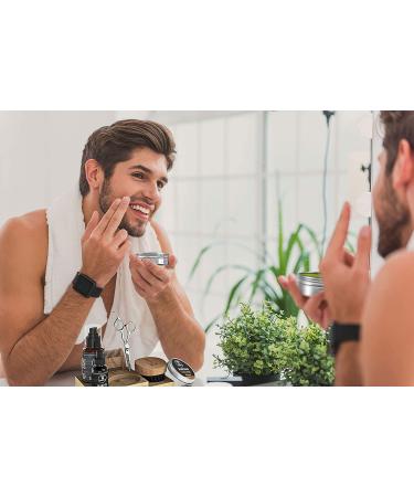Striking Viking Beard Balm Conditioner - 2 Pack, Natural Softening & Styling Wax with Shea Butter & Vanilla Scent - Buy Online on GoSupps.com