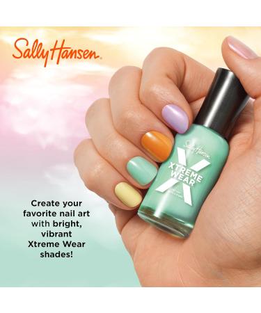 Sally Hansen Xtreme Wear Nail Polish in Rose Water - Long Lasting Chip Resistant Easy Application 0.4oz - Buy Online on GoSupps.com