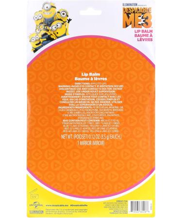 Townley Girl Despicable Me 3 Super Sparkly Lip Gloss Set - 4 Flavors & Mirror | Perfect Gift for Girls - Buy Online on GoSupps.com