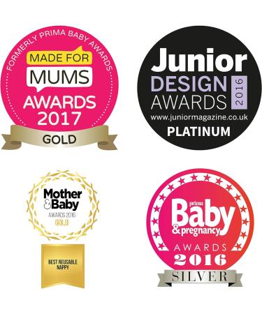 Bambino Mio Mioduo Two-Piece Size 1 Reusable Nappy - Chemical Free & Eco-Friendly - Happy Hopper Design (9kg) - Buy Online on GoSupps.com