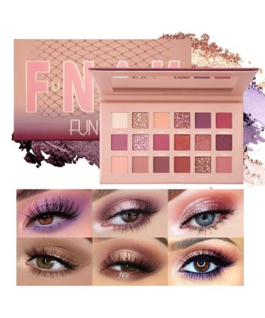 Mimore 18 Colors eyeshadow palette of course matt nude shimmer glitter metallic eyeshadow specialist waterproof long-lasting ultrapmented makeup eye shadow pallet 33