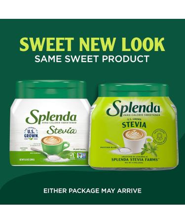 SPLENDA Naturals Stevia Sweetener 9.8 Ounce Jar 9.8 Ounce (Pack of 1) - Buy Online on GoSupps.com