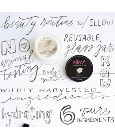 Ellovi Wild Romance Bundle | Wild Rose Tinted Lip Butter & Midnight Whipped Body Butter | All-Natural, Vegan Skincare for Kissable Lips & Velvety Skin | 6 Pure Ingredients - Buy Online on GoSupps.com