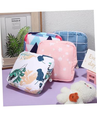 Amosfun Women's Bandage Storage Bags - 4 Pack Cotton Tampon Travel Bags for Feminine Products - Buy Online on GoSupps.com