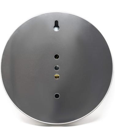 Fischer 185.01 Sauna Thermohygrometer 160mm - German Stainless Steel Hair Hygrometer & Bimetal Thermometer for Accurate Humidity & Temperature Monitoring - Buy Online on GoSupps.com