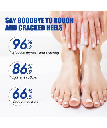  MrCuvaryas Urea Cream 60% + Moisturizing and Anti-Cracking Cream - Repairing Cream for Feet and Hands - Foot Cream for Cracked Heels and Dry Skin - Maximum Strength for Foot Care - Buy Online on GoSupps.com