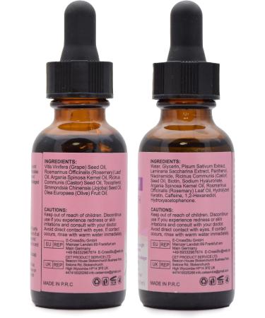 Rosemary Hair Growth Serum - Castor Oil Blend for Hair Loss, Ingrown Hair Treatment - Christmas Gift for Women - Buy Online on GoSupps.com