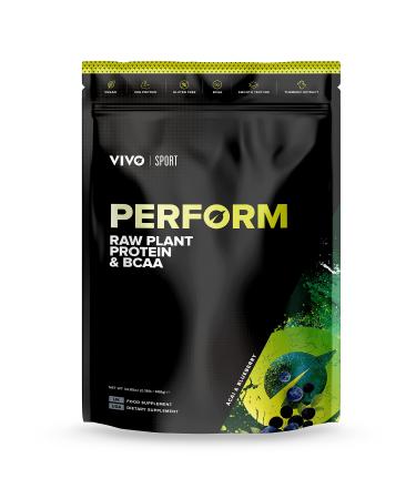 Vivo Life Perform Vegan Protein Powder, Acai & Blueberry Flavor (34.8 oz) 2.18 Pound (Pack of 1)