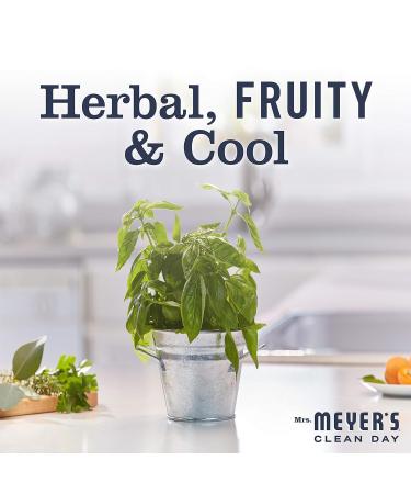 MRS. MEYER'S CLEAN DAY Liquid Hand Soap Refill Lemon Verbena and Basil Variety Pack - 33 FL Oz (2 Pack) - Buy Online on GoSupps.com
