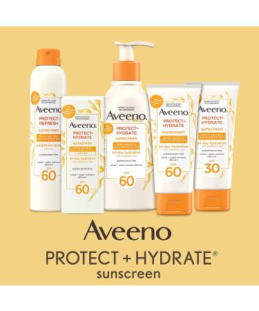 Buy Aveeno Protect + Hydrate Sunscreen SPF 60 - 12 fl oz (354 ml) | Ultimate Sun Protection - Buy Online on GoSupps.com