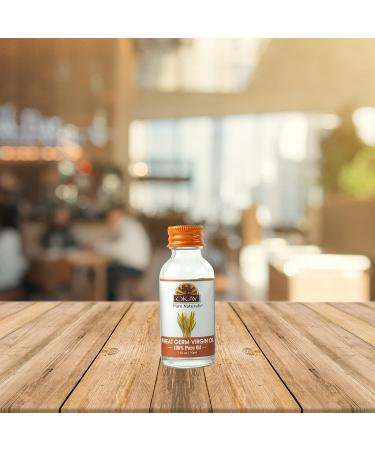 OKAY 100% Pure Wheat Germ Virgin Oil 1oz - Premium Skin & Hair Care - Shop Internationally - Buy Online on GoSupps.com
