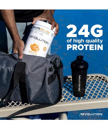 Revolution Nutrition Isolate Splash Clear Whey Protein Powder Juice-Type Protein Candy Flavour Collagen 24g Of Protein Per Scoop Zero Sugar 817g 23 Servings (Blue Sharks 1.8 Pound) Blue Sharks 1.8 Pound - Buy Online on GoSupps.com