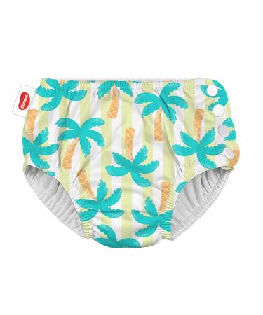 Huggies Little Swimmers Reusable Swim Diapers Size 3-4 Tropical (11-14 kg)