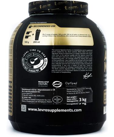 Kevin Levrone Black Line Anabolic Mass 3kg - Cookies & Cream - Protein for Muscle Mass & Bulk - International Shipping Available - Buy Online on GoSupps.com