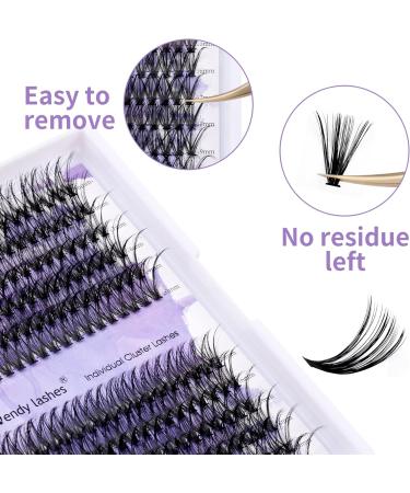 Individual Lashes 240PCS Cluster Lashes Extension D Curl 0.07mm 30D/40D Mixed 16-20mm Wide Stem RR-16-20mm - Buy Online on GoSupps.com