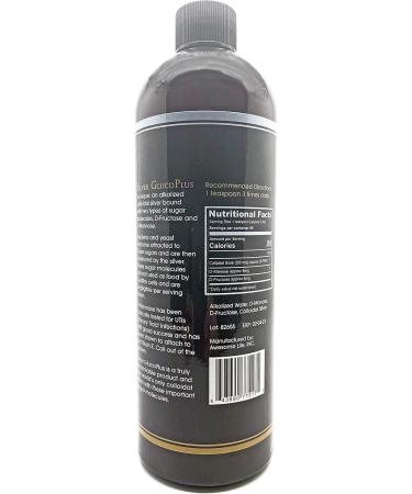 Buy Silver GlucoPlus - Premium Colloidal Silver Hydrosol in Alkaline Base | International Shipping Available - Buy Online on GoSupps.com