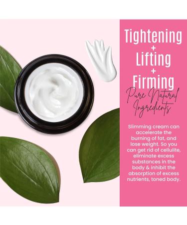 100% Organic Slimming Cream for Tummy & Belly - Natural Anti-Cellulite Firming Cream - Buy Online on GoSupps.com