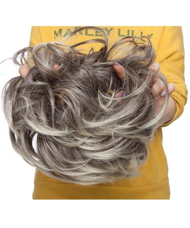 Buy SEGO Updo Hair Extensions - Voluminous 80g Dark Brown & Blonde Tub Dutt - Naturally Messy & Affordable Updos - Buy Online on GoSupps.com