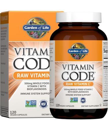 Garden of Life Men's Probiotics 50 Billion CFU + Vitamin Code Vitamin C 500mg 120 Capsules Bundle - Buy Online on GoSupps.com