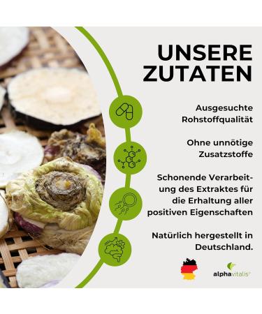 Buy Alphavitalis Maca 8000 Capsules - High-Dose Vegan 180 Capsules - 20:1 Maca Root Extract - Premium Quality German Production - Lab Tested 8000mg per Capsule - Buy Online on GoSupps.com