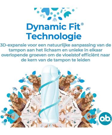 Buy 54 O.B. PROCOMFORT Super Tampons Ultimate Comfort & Protection for Heavy Flow | Dynamic Fit Technology - Buy Online on GoSupps.com