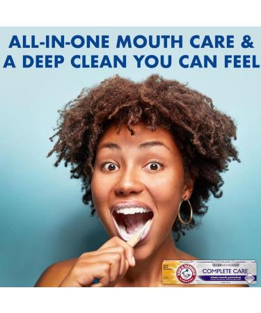 ARM & HAMMER Toothpaste Complete Care Whole Mouth Protection 6 Pack Fresh Mint Anticavity Fluoride Toothpaste with Baking Soda Whitening Enamel Strengthening Paste Travel Size 0.9 Oz - Buy Online on GoSupps.com