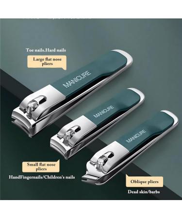 Portable Nail Clippers with A Portable Protective Cover Large Small Oblique Models Multi-Color Options Practical Tools - Buy Online on GoSupps.com