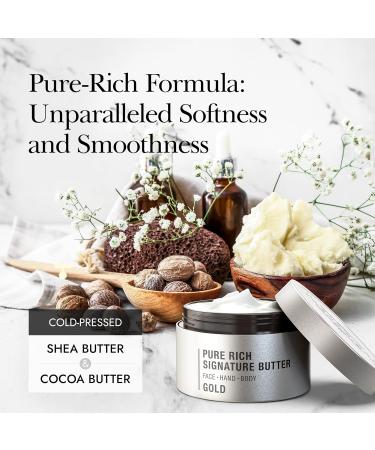 Pure Rich Body Butter 7 oz - Nourishing Cream with Ceramides Hyaluronic Acid & Shea Butter for Deep Hydration & Repair - Shop Internationally - Buy Online on GoSupps.com